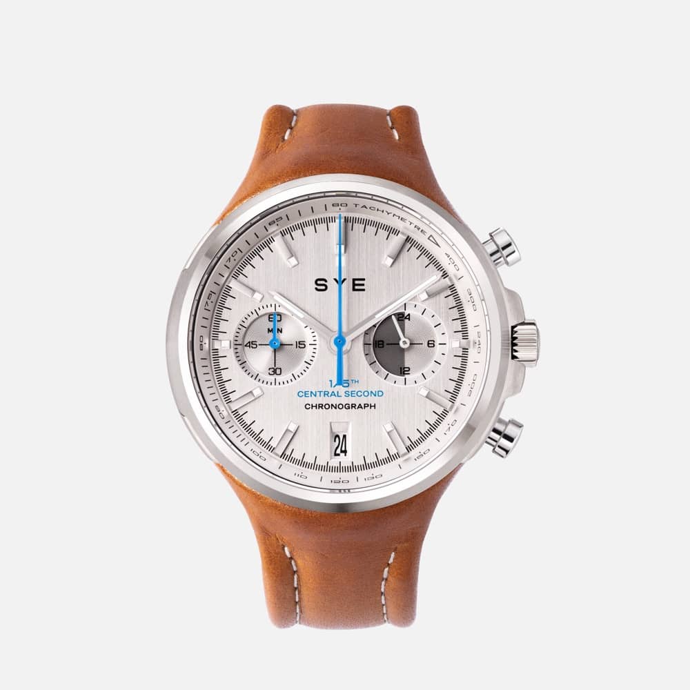 SYE MOT1ON Chronograph [Silver edition]-Whiskey-sye-start-your-engine-watches-montres