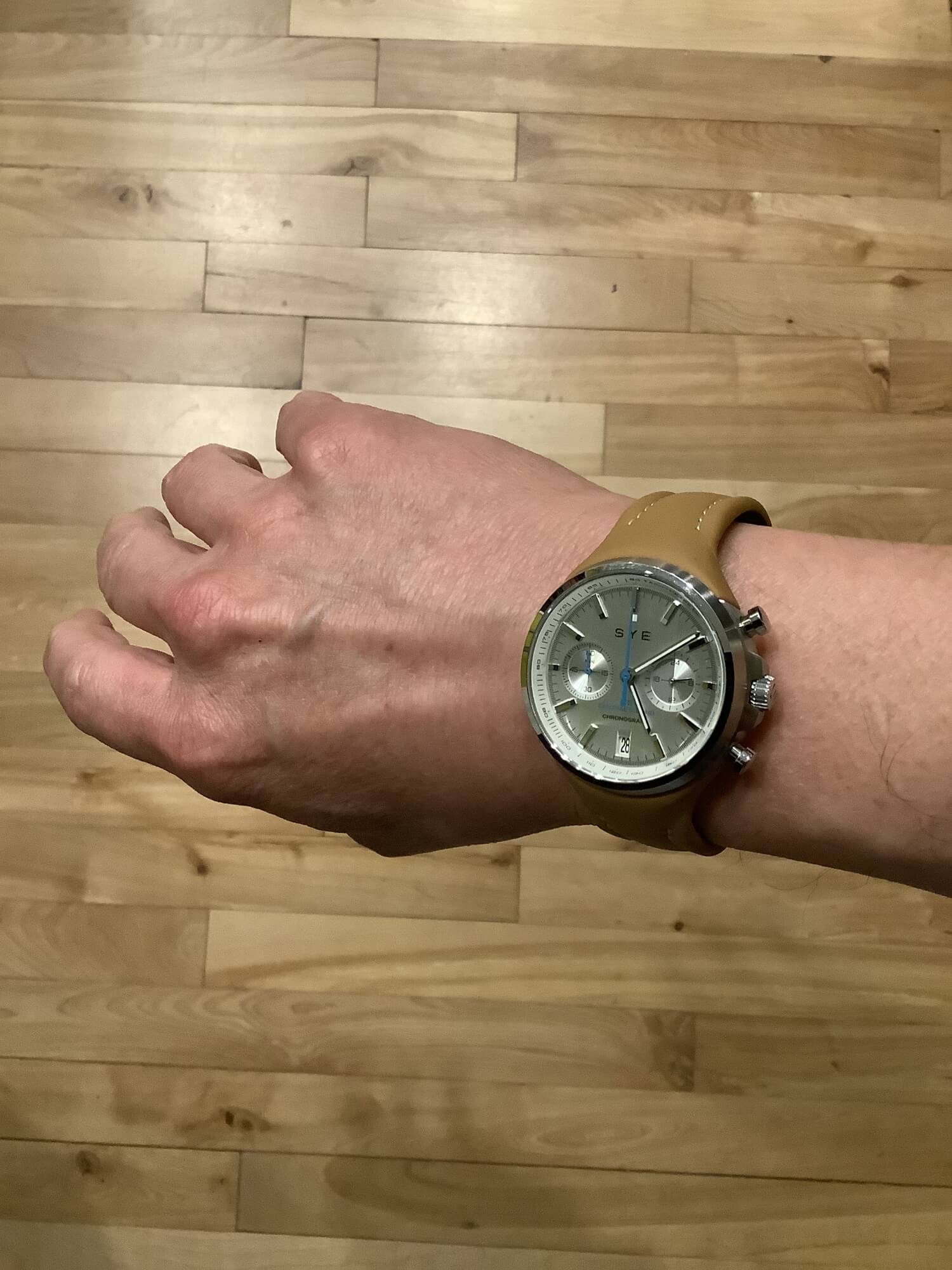 Meet Erick and its SYE MOT1ON Chronograph watch