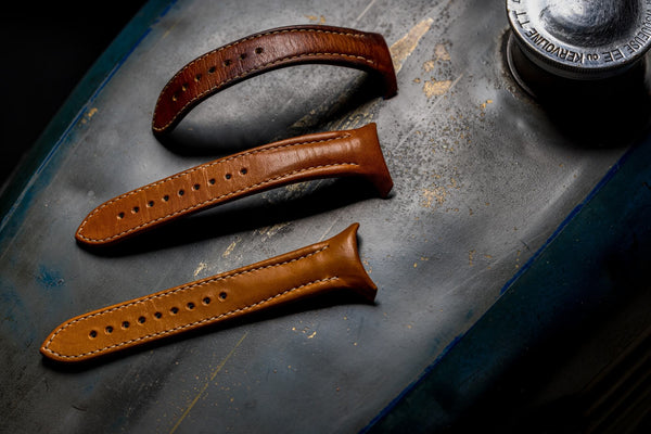 Des bracelets en cuir Fastback™ qui durent…