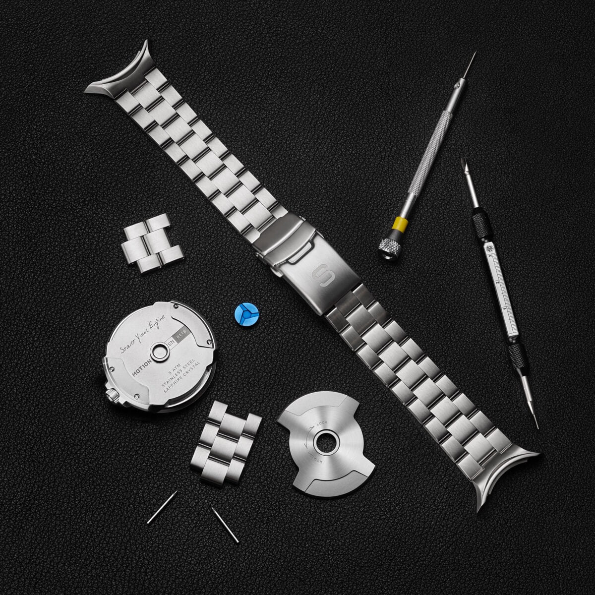 SYE_Start_Your_engine_Fastback™ Chain steel bracelet