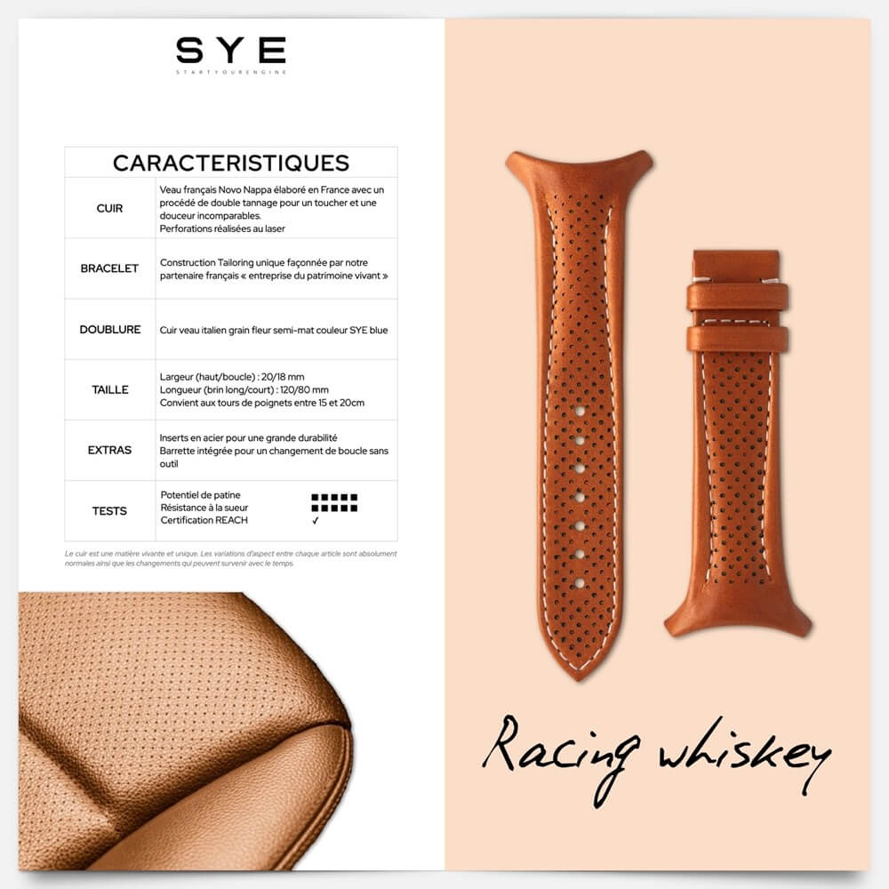 Fastback strap [Racing whiskey]