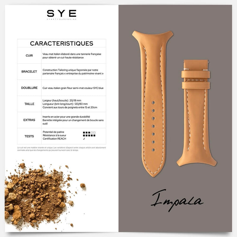 Fastback Premium strap [Impala]-[variant_title]-sye-start-your-engine-watches-montres
