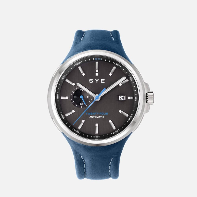 SYE MOT1ON Automatic 24 [Black edition]-SYE blue-sye-start-your-engine-watches-montres