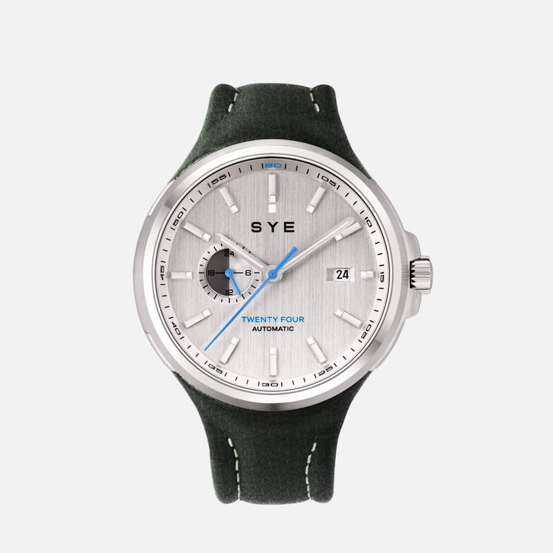 SYE MOT1ON Automatic 24 [Silver edition]-Highland-sye-start-your-engine-watches-montres