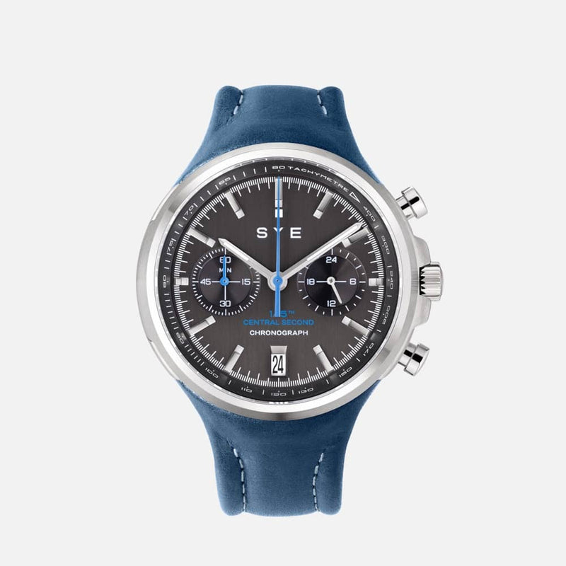 SYE MOT1ON Chronograph [Black edition]-SYE blue-sye-start-your-engine-watches-montres