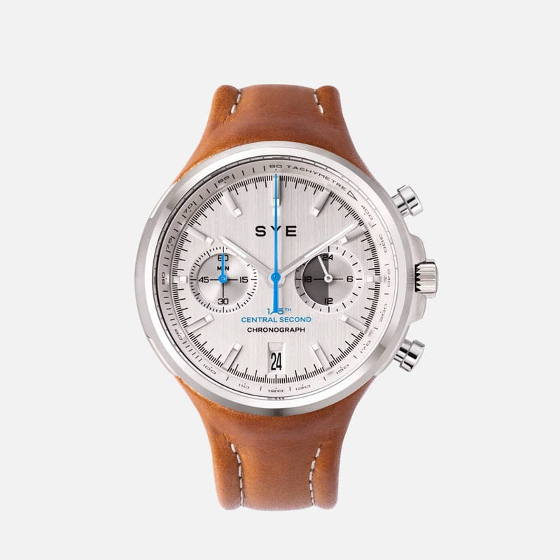 SYE MOT1ON Chronograph [Silver edition]-Whiskey-sye-start-your-engine-watches-montres