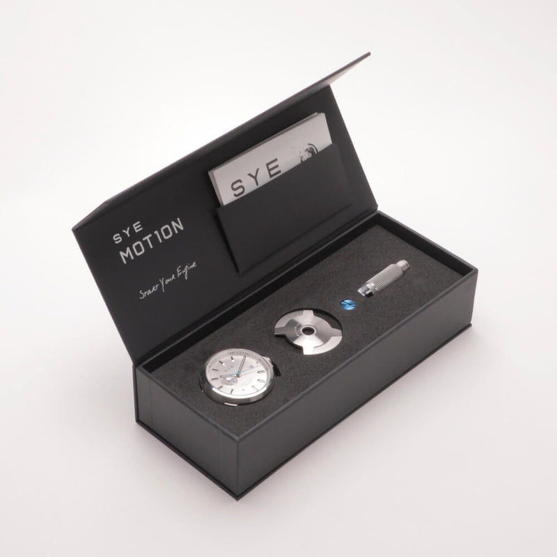 SYE MOT1ON Automatic 24 [Silver edition]-[variant_title]-sye-start-your-engine-watches-montres