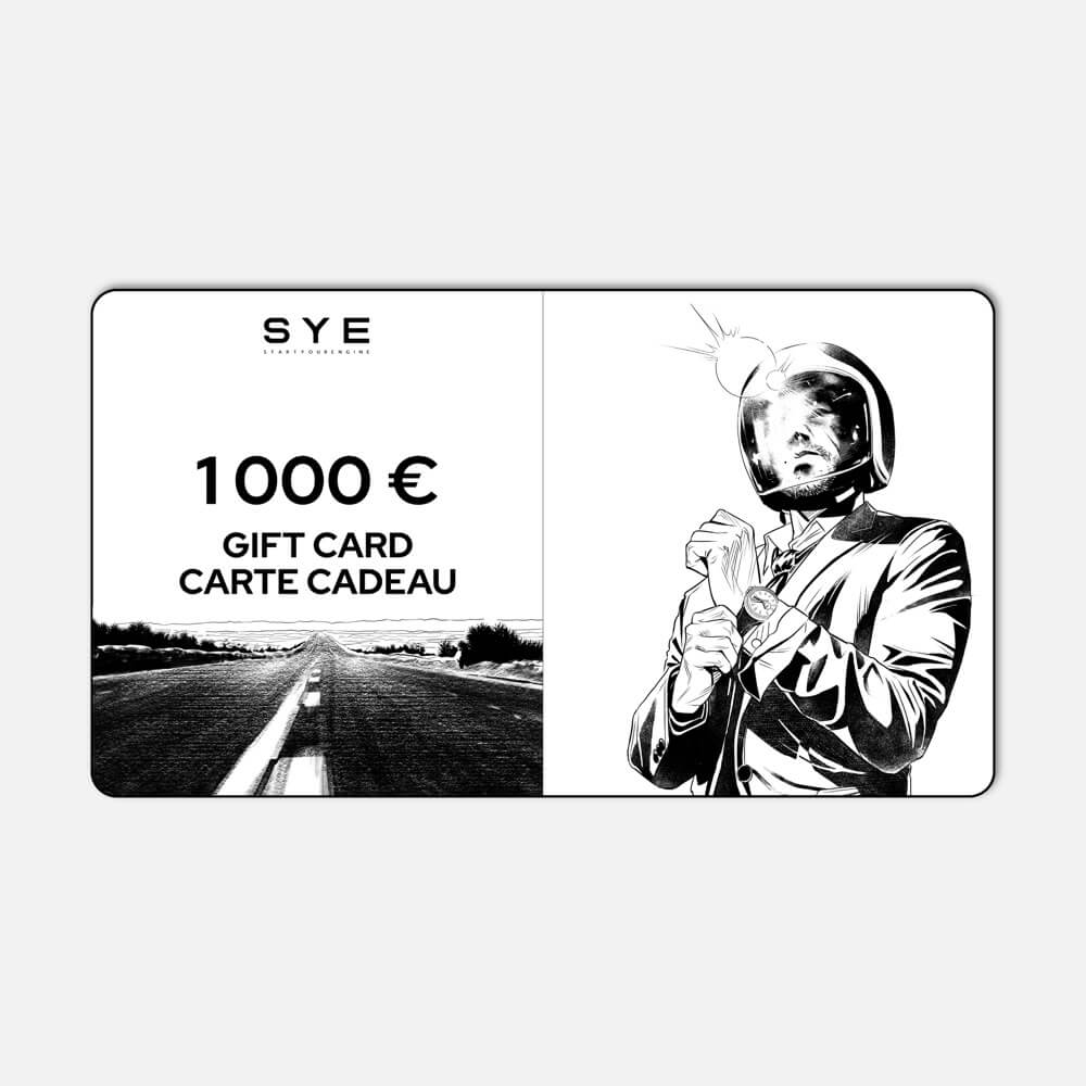 SYE [Start Your Engine] - Carte cadeau-1 000 €-sye-start-your-engine-watches-montres